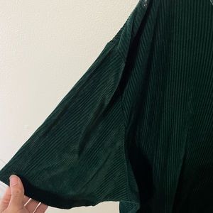 dark green sweater light weight